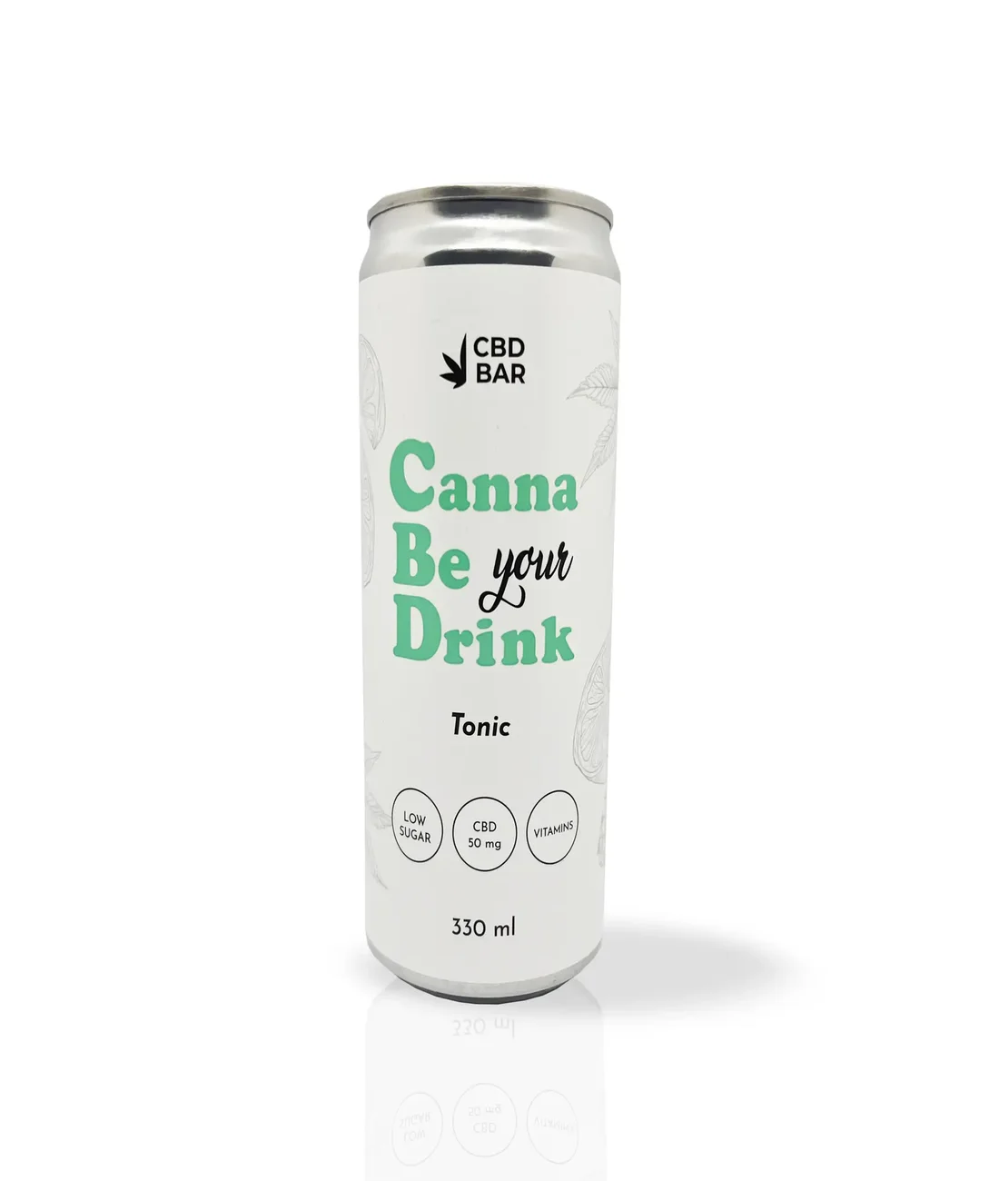 45912022690904 Тоник Canna Be Drink 50 мг CBD 330 мл тоник Canna Be Drink