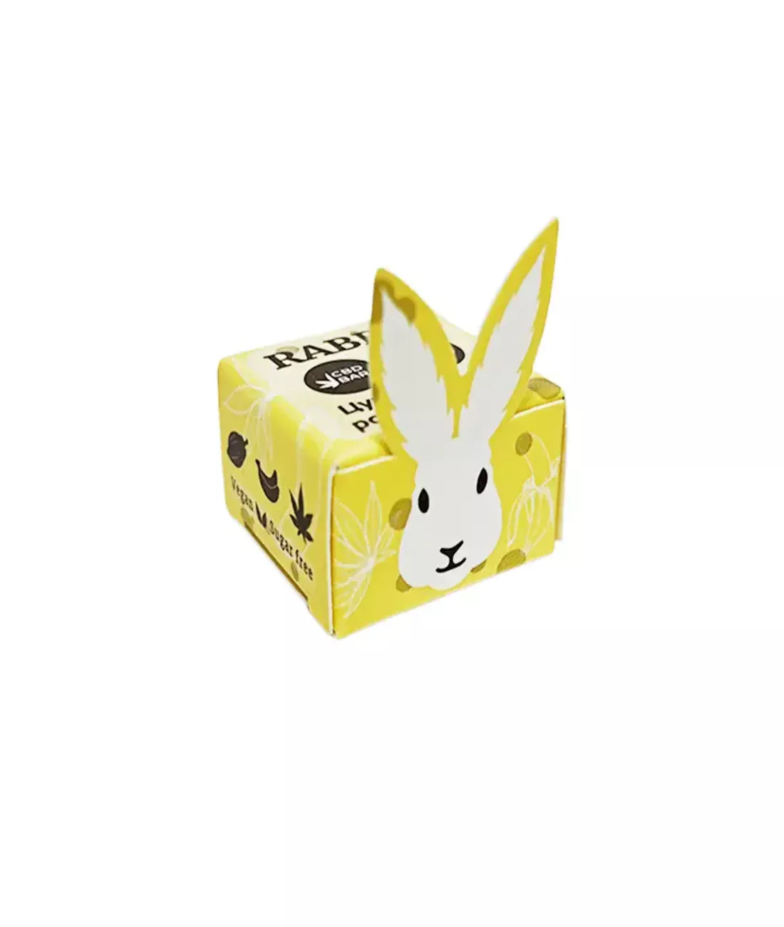CBD Rabbit Banana Vegan цукерка (50 mg CBD)